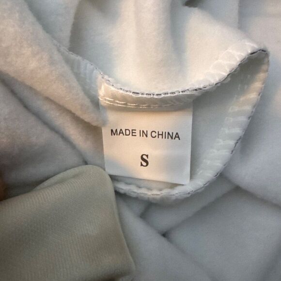 Camouflage Print Hooded Sweatshirt Small Size - Picture 4 of 5